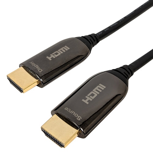 Tripp Lite High-Speed HDMI Cable HDMI Fiber AOC 4K @60Hz 4:4:4 Black M/M  30M - HDMI cable - 98 ft