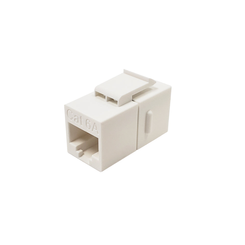 Female Rj45 Keystone Cat6a RJ45 Female to Female Keystone Jack