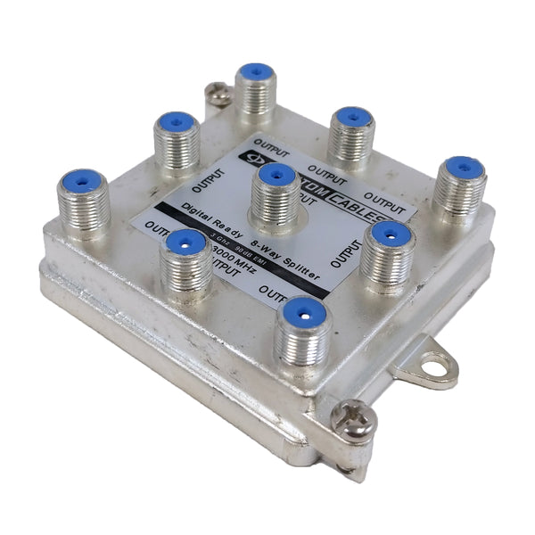 3GHz 90dB Digital Splitters 8-Way