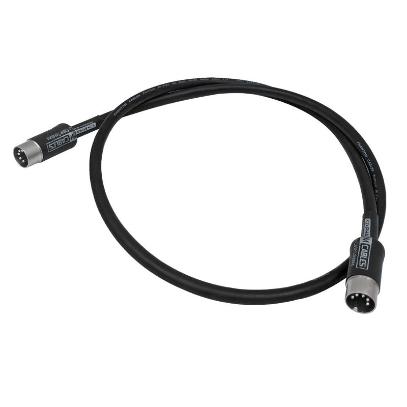 Premium Phantom Cables 5-Pin MIDI To Male Cable FT4