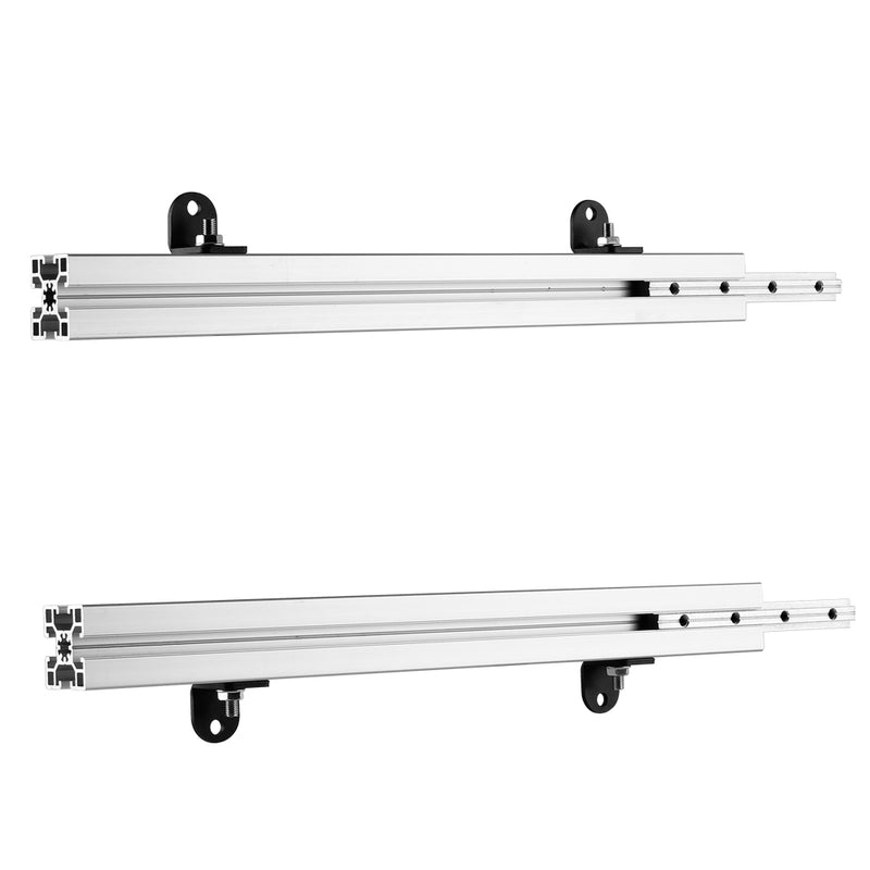 495mm Aluminum Rails for Custom Installation Pair