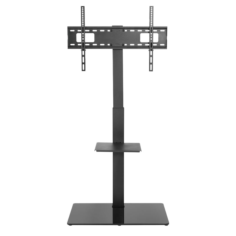 TV Stand with Shelf - Adjustable Height - Fits Sizes 37-70 inches, Maximum VESA 600x400