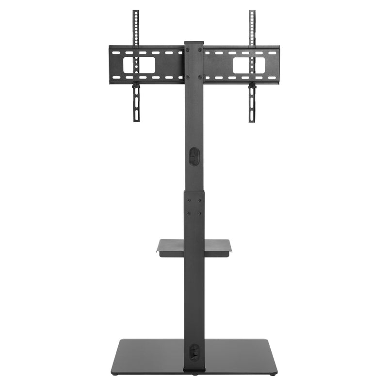 TV Stand with Shelf - Adjustable Height - Fits Sizes 37-70 inches, Maximum VESA 600x400
