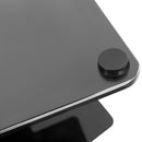 TV Stand with Shelf - Adjustable Height - Fits Sizes 37-70 inches, Maximum VESA 600x400