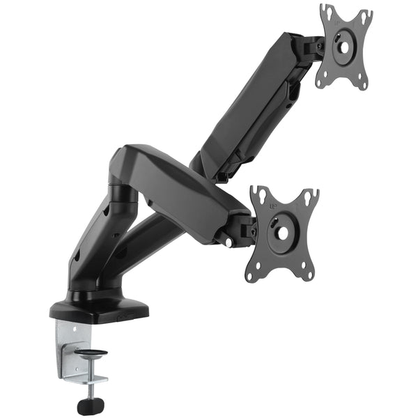 Desktop Display Mount, Full Motion, Dual Screen, VESA 100x100 13-27 inch