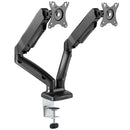 Desktop Display Mount, Full Motion, Dual Screen, VESA 100x100 (17-32 inch)