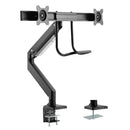 Dual Screen Desktop Display Mount - Full Motion - Fits Monitors 17 to 32 inch