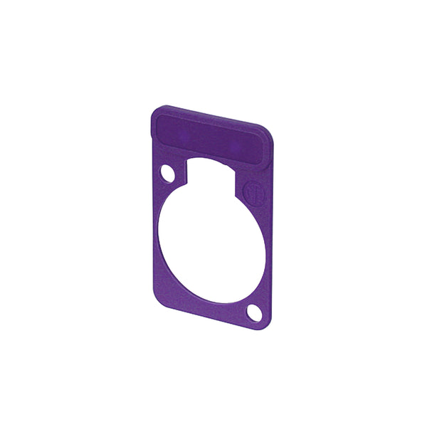 Neutrik D-Series Labelling Plate - Purple