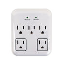 5 Outlet Power Tap - 900J Surge Protection - White