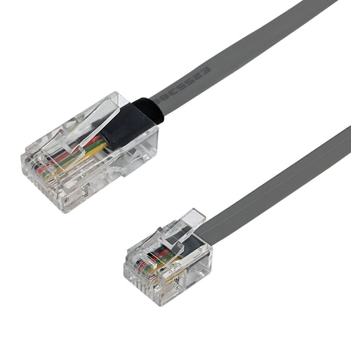 Premium Phantom Cables RJ45 8P8C to RJ11 6P4C Modular Data Cable Strai