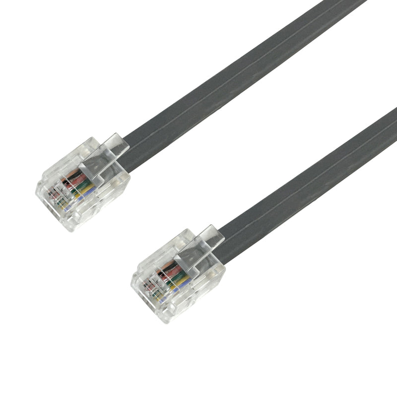 RJ12 Modular Telephone Cable Cross-Wired 6P6C