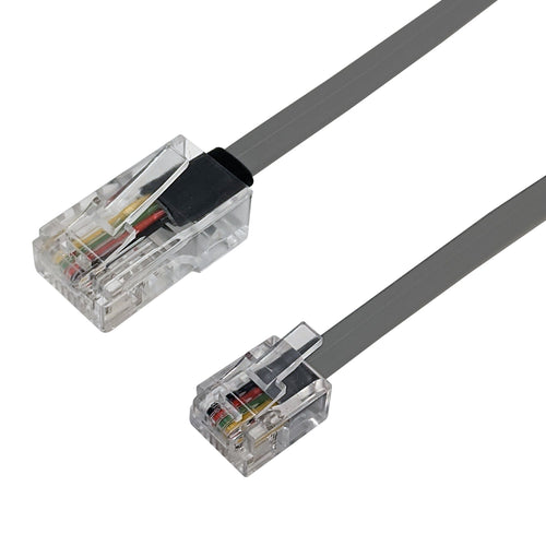 Premium Phantom Cables RJ45 8P8C to RJ11 6P4C Modular Data Cable Cross-Wired