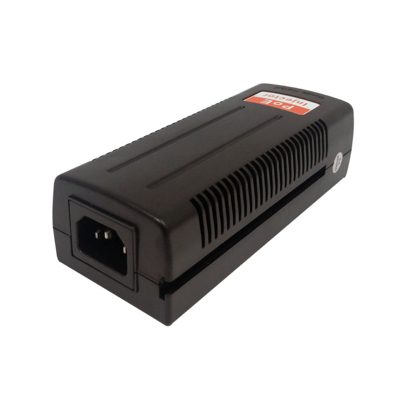 1-Channel 10/100/1000M PoE Injector 30W - IEEE 802.3af/at