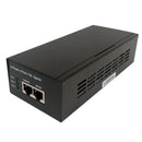 1-Channel 10/100/1000M PoE Injector - 60W - IEEE 802.3af/at/bt