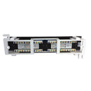 12-Port CAT5e Patch Panel, Self Mount Patch Panel - 110 Punch-Down