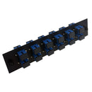 Loaded Adapter Panel with 12x Simplex SC/UPC Singlemode (Non-LGX) - Black