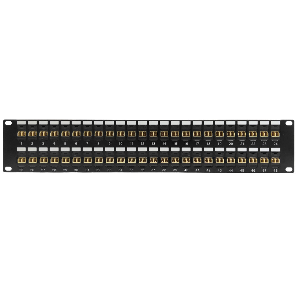48 Port LC/LC Multimode 62.5u Duplex Patch Panel - 19