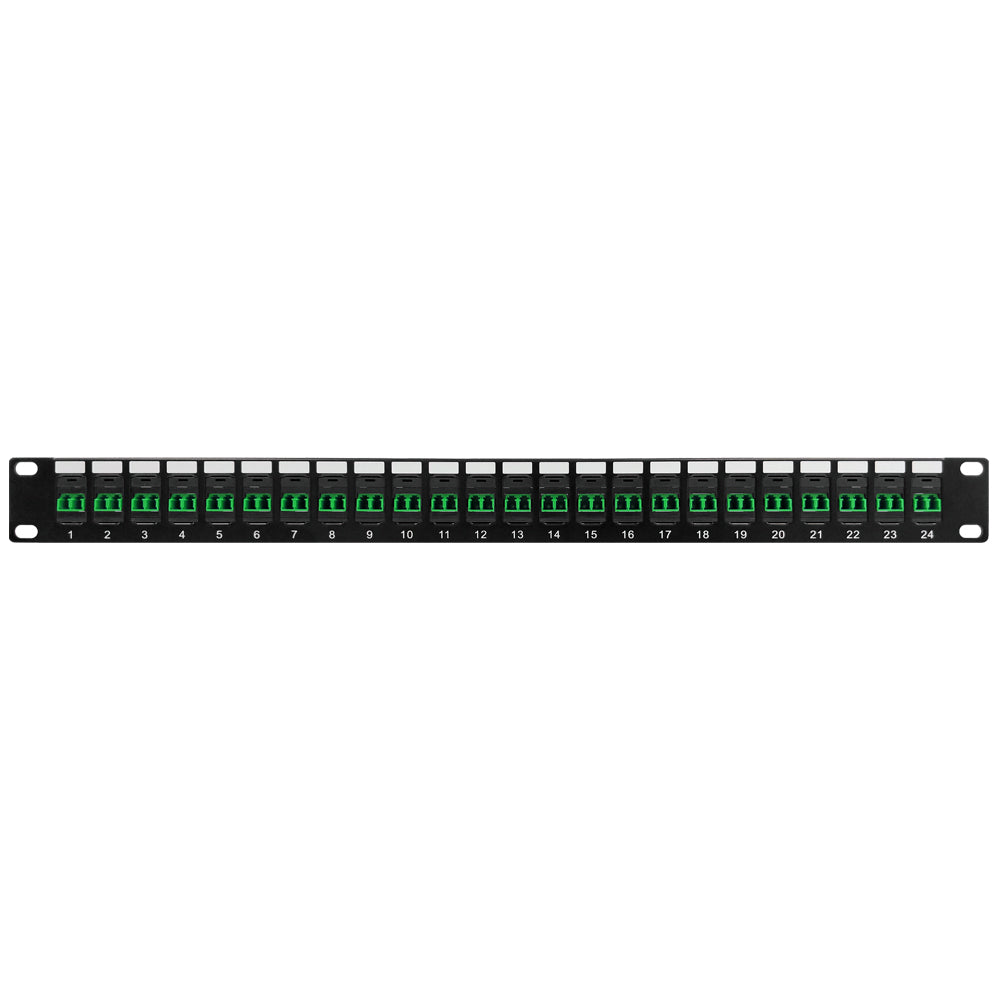 24 Port LC/LC APC Singlemode 9u Duplex Patch Panel - 19