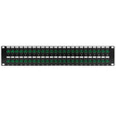 48 Port LC/LC APC Singlemode 9u Duplex Patch Panel - 19" Rackmount 2U