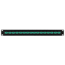 16 Port LC/LC Multimode 50u OM3/4 Duplex Patch Panel - 19" Rackmount 1U