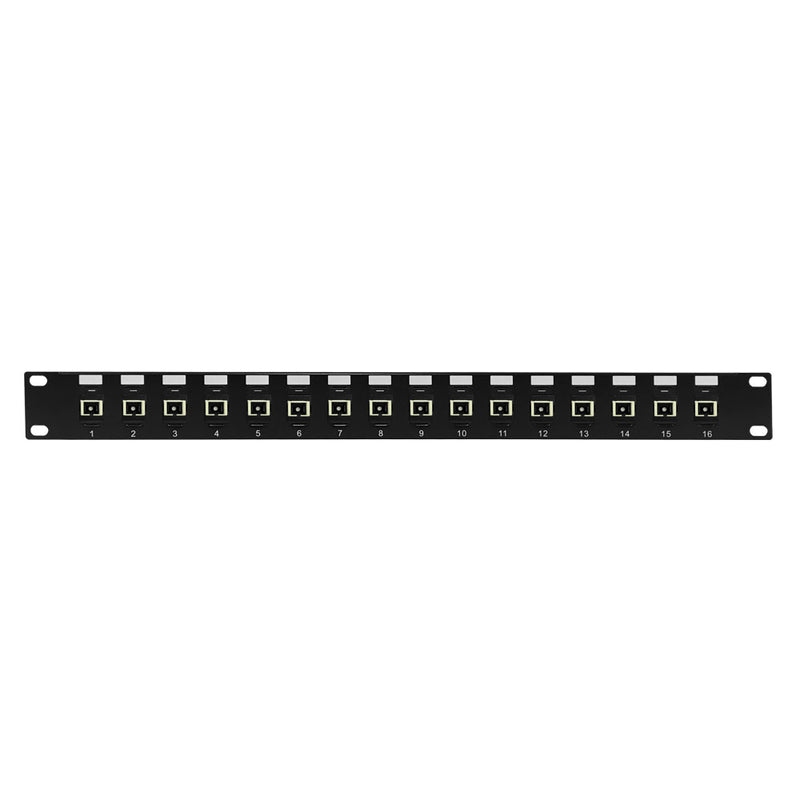 16 Port SC/SC Multimode 62.5u Simplex Patch Panel - 19