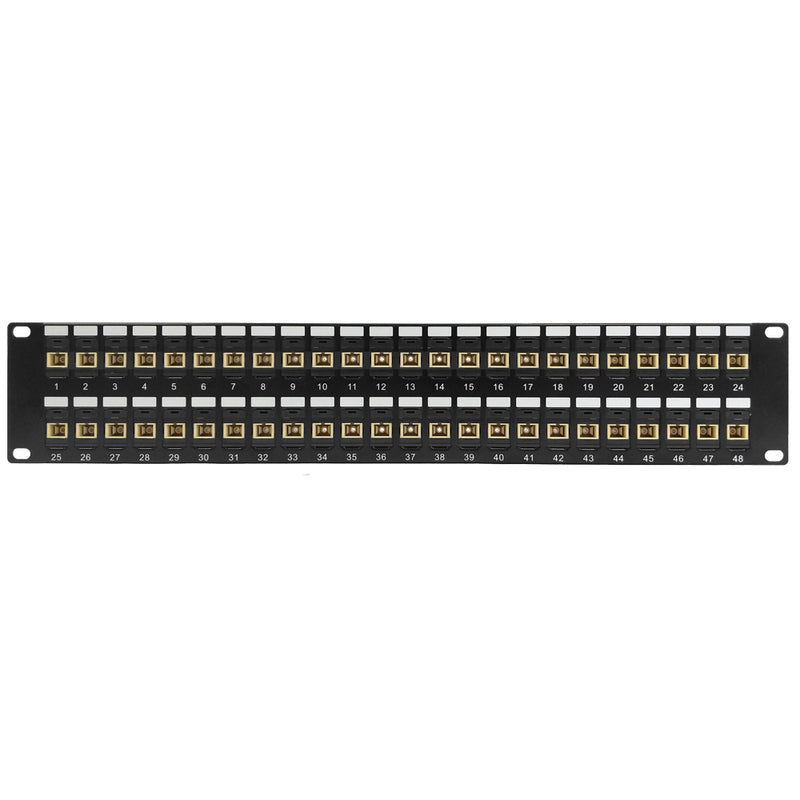 48 Port SC/SC Multimode 62.5u Simplex Patch Panel - 19