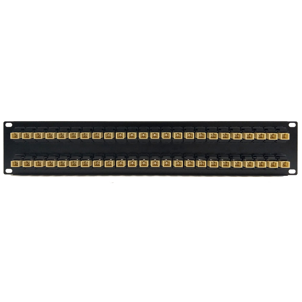 48 Port SC/SC Multimode 62.5u Simplex Patch Panel - 19