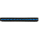 24 Port SC/SC Singlemode 9u Simplex Patch Panel - 19" Rackmount 1U