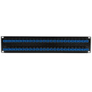 48 Port SC/SC Singlemode 9u Simplex Patch Panel - 19" Rackmount 2U