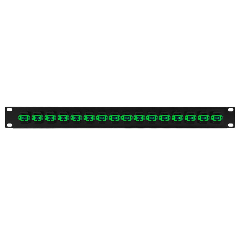 16 Port SC/SC APC Singlemode 9u Simplex Patch Panel - 19