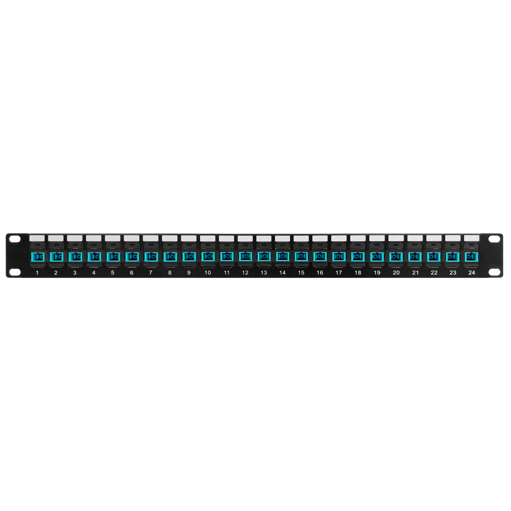 24 Port SC/SC Multimode 50u OM3/4 Simplex Patch Panel - 19