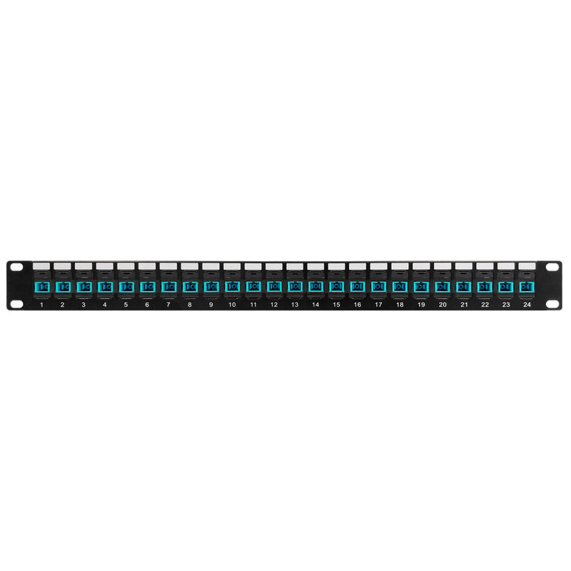 24 Port SC/SC Multimode 50u OM3/4 Simplex Patch Panel - 19
