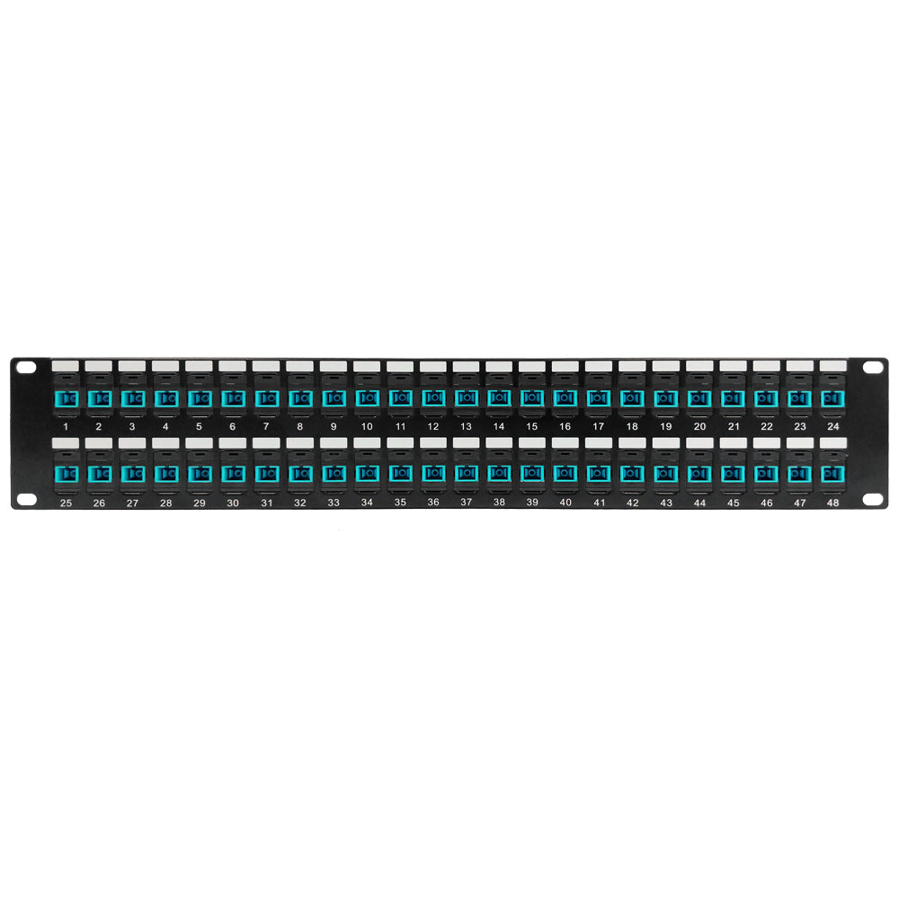 48 Port SC/SC Multimode 50u OM3/4 Simplex Patch Panel - 19