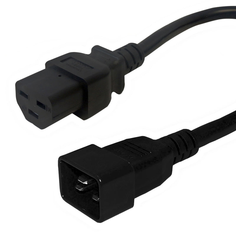 C20 to IEC C21 Power Cable - SJT