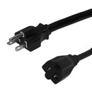 NEMA 5-20P to NEMA 5-20R Power Cable - SJT Jacket