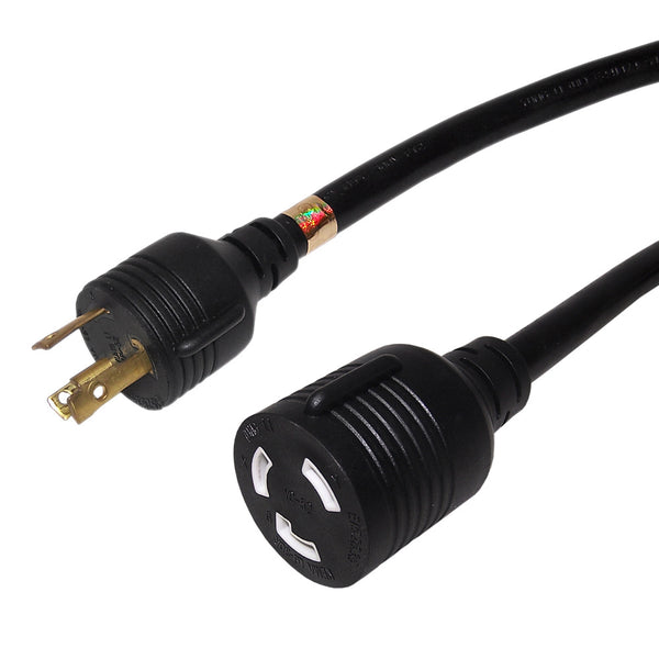 L6-30P to NEMA L6-30R Power Cable - SJT