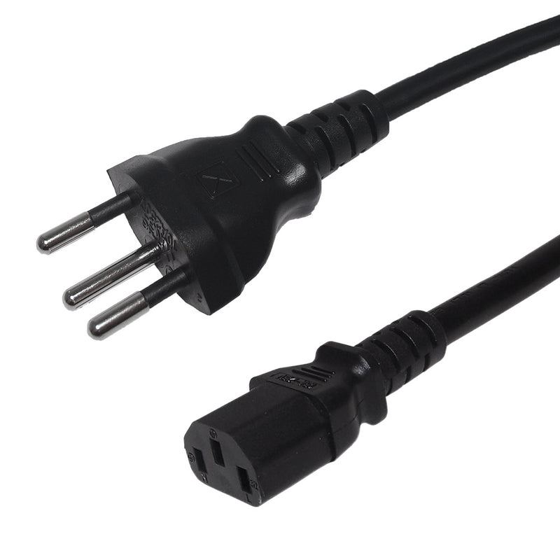 NBR14136 Brazil to IEC C13 Power Cord