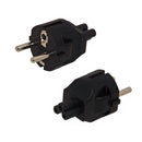 SCHUKO CEE 7/7 (Euro) Male to C5 Power Adapter