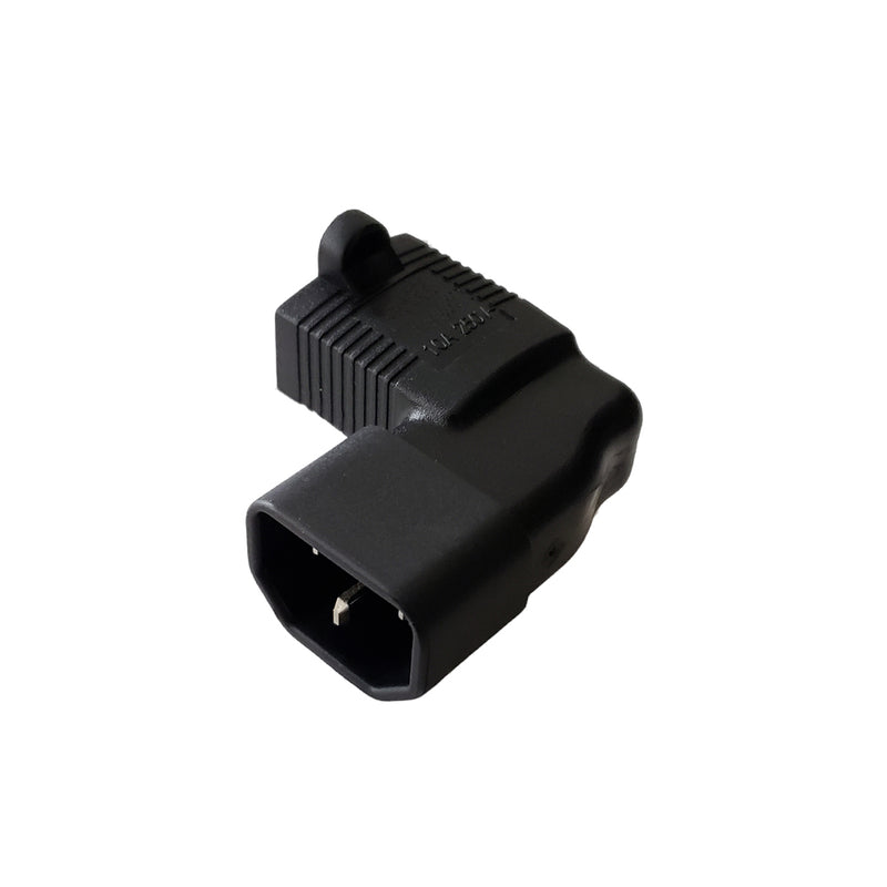 C14 left to 5-15R Right Angle Power Adapter