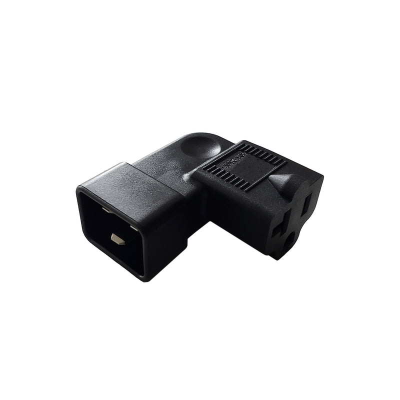 C20 to 5-20R Right Angle Power Adapter