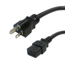 Hospital Grade 5-20P to C19 Power Cable - 12AWG - SJT (20A/125V)