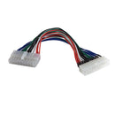 9 inch ATX 20 pin Plug to ATX 20 pin Receptacle Internal PC Power Cable