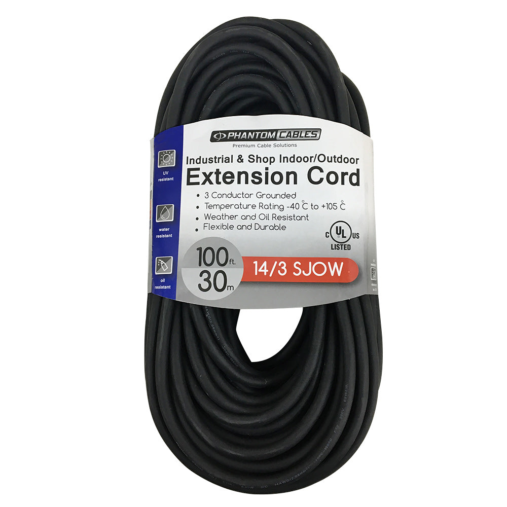 Industrial & Shop Indoor/Outdoor Extension Cord - 5-15P to 5-15R - SJOW