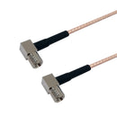 Premium Phantom Cables RG316 SMB Male Right Angle to SMB Male Right Angle Cable