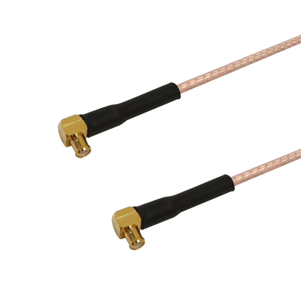 Premium Phantom Cables RG316 MCX Male Right Angle to MCX Male Right An