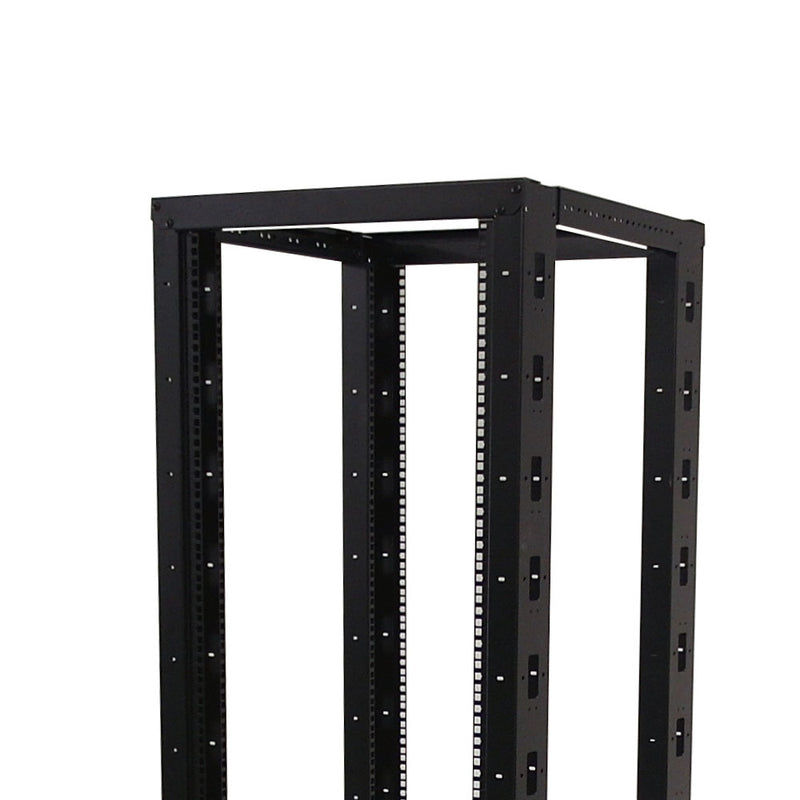 Four Post Relay Rack - 19 inch 42U, Square hole, Depth 23-36 inch