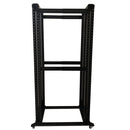 Four Post Relay Rack - 19 inch 42U, Square hole, Depth 24-36 inch
