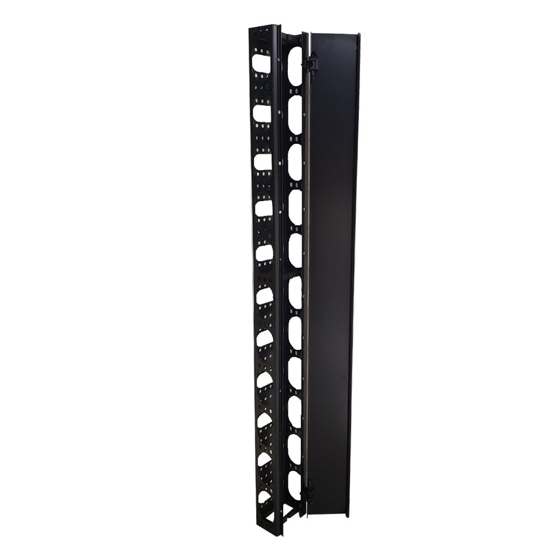 Vertical Manager Rack Vertical Cable Manager for Relay Rack 24U