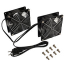Fan Kit for RM-500 Series Wall Mount Cabinets - Low Decibel 28dBa - 55 CFM - Pair