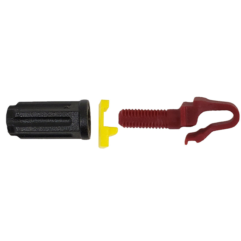 Rack Studs Series II - Maroon Rail Thickness up to 2.2mm